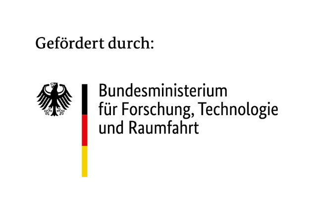 Gefördert durch: Bundesministerium für Forschung, Technologie und Raumfahrt aufgrund eines Beschlusses des Deutschen Bundestages